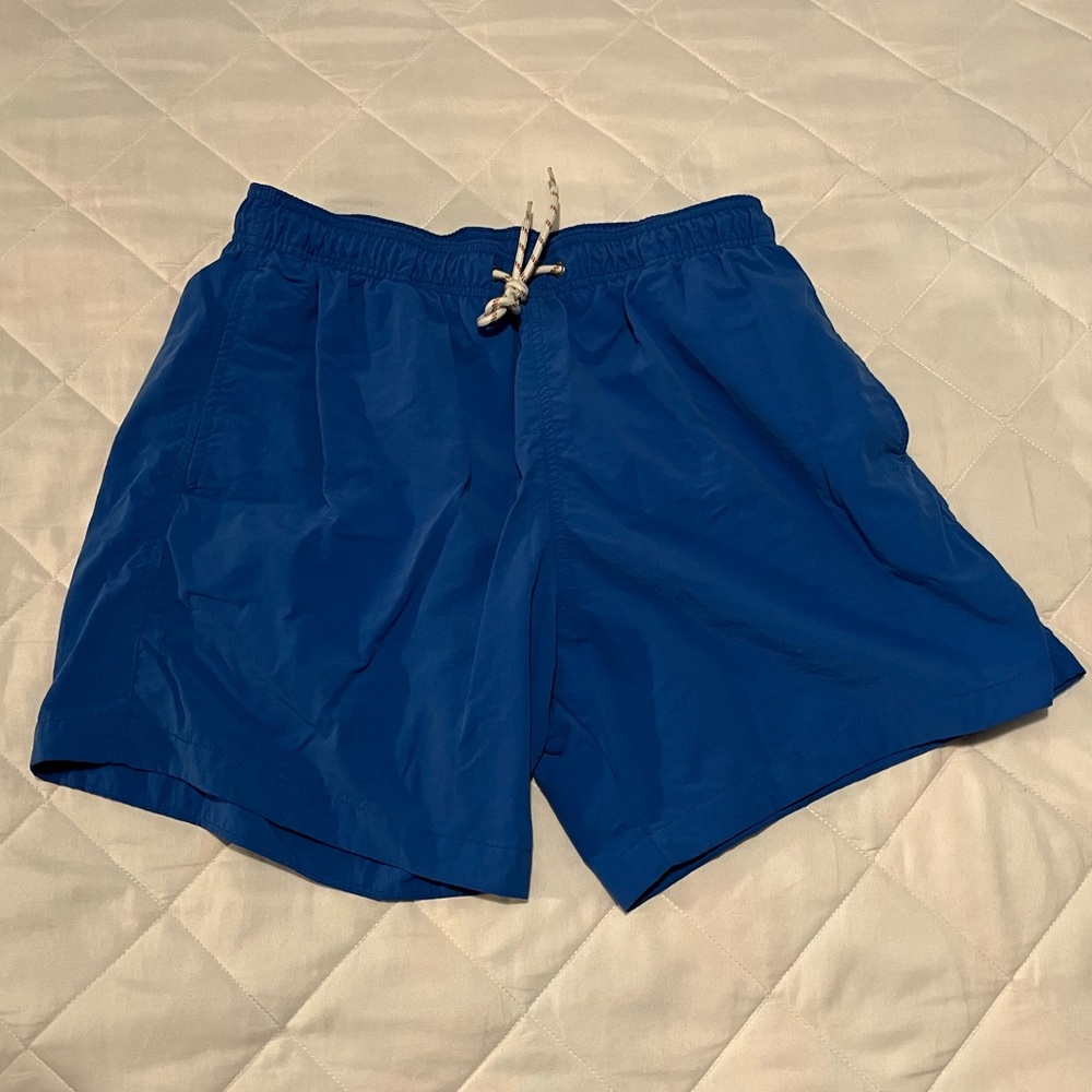 H&M Men’s Swim Trunks Bathing Suit Size Medium Royal Blue Medium M Ocean Pool